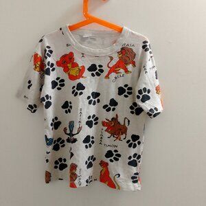 The Lion King, Girls, Short Sleeved, Top